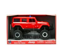 New Ray JEEP SAHARA BIG WHEELS VIGILI DEL FUOCO 1:18