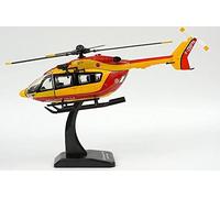 New-Ray Ltd Modello Elicottero EC-145 Drago SICUREZZA Civile Pompieri EC145 1/43 in Metallo