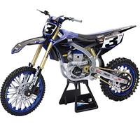 New Ray - Moto in miniatura da collezione - Motocross Yamaha YZF 450 Star Racing E. Tomac N°3 - Modello ridotto in metallo pressofuso - Giochi e giocattoli per piccoli e grandi - A partire da 3 anni