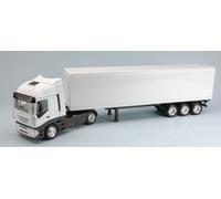 New Ray NY15613DSS IVECO STRALIS 40' CONTAINER WHITE 1:43 Modellino