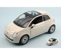 New Ray NY71013W FIAT NUOVA 500 2007 WHITE 1:24 Modellino