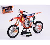 New Ray RED BULL KTM 450 SX-F N.2 FACTORY RACING TEAM COOPER WEBB 2019 1:6