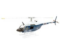 NEW RAY SCALE VARIE ELICOTTERO AGUSTA BELL 206 POLIZIA MODELLINO AUTO STATICO