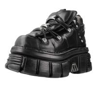 New Rock M.106-s29, Scarpe Stringate Brouge Unisex-Adulto, Nero (Negro 001), 44 EU