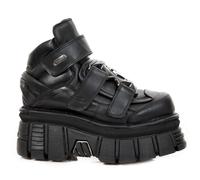 New Rock M.285 S37 Nero - Stivali, Metallico, Unisex