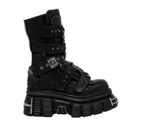New Rock - M-Met422-S1 Boot - - Shoes - Donna - Nero - 43 EU