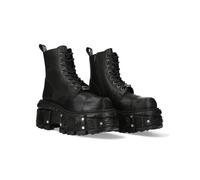 New Rock M-TANK083-C1 Stivaletti/Stivali Donne Nero - 41 - Stivaletti