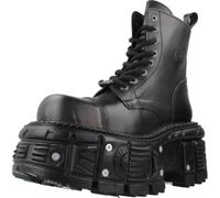 New Rock M-TANK083-C1 Stivaletti/Stivali Donne Nero - 36 - Stivaletti
