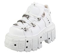 New Rock M-tank106-c1 Unisex White Scarpe Platform - 36 EU