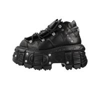 New Rock - M-Tank106-C2 - - Shoes - Donna - Nero - 38 EU