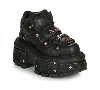 New Rock M-tank106-c2 Unisex Black Scarpe Platform - 44 EU