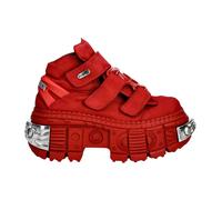 New Rock - M-Wall285-C14 Stivaletto - - Shoes - Donna - Rosso - 37 EU