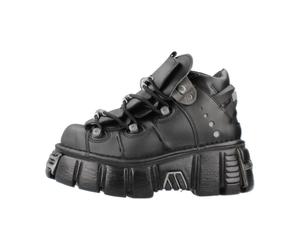 New Rock - M106 VS1 Zapato Cordones - - Shoes - Donna - Nero - 37 EU