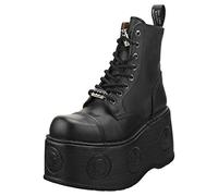 New Rock Metallic M-newmili083-s28 Unisex Stivali Platform - 40 EU
