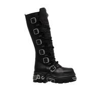 New Rock - Reactor High Boot - - Shoes - Donna - Nero - 40 EU