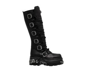 New Rock - Reactor High Boot - - Shoes - Donna - Nero - 40 EU