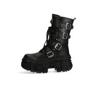 New Rock Stivale stringato 'WALL373-S5' nero Uomo - Scarpe - Stivali e stivaletti - Stivali New Rock 44