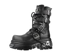 New Rock - Stivali alla Caviglia Eleganti - - Shoes - Donna - Nero - 40 EU