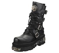 New Rock Stivali Reactor Half Platform Neri Unisex - 46 EU
