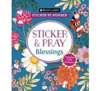 New Seasons Brain Brain Games - Sticker by Number - Sticker and Pr (Tascabile)