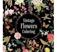 New Seasons Publications Inte Vintage Flowers Coloring (Keepsake Co (Tascabile)