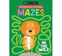 New Seasons Publications Internati Brain Games - Sticker by Letter (Tascabile)