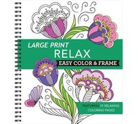 New Seasons Publications Internati Large Print Easy Color & Frame (Anello, filo)