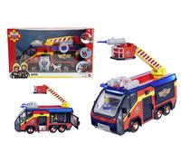 NEW Simba Fireman Sam Deluxe Autoveicolo Jupiter Set Gioco Playset