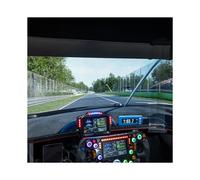 New Simplayer Sim Racing Dash Display DV480 Pro Dashboard with 5inch Screen 16 RGB LED for Simagic Fanatec