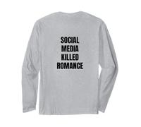New Social Media Killed Romance Maglia a Manica