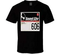 New Sound City - PmTYR Tee Round Neck Unisex Tops Men's 100% Cotton Short-Sleeve T-Shirts S