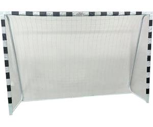 New Sports Porta da calcio nero/bianco, 300 x 200 x 90 cm, larghezza