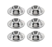 New Stainless Steel Egg Cup Egg Holder Set Of 6 Egg Cup Set Polished Stackable Egg Gift