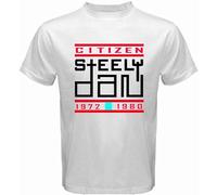 New Steely Dan Pop Rock Music Legend Men's White T Shirt Size White L