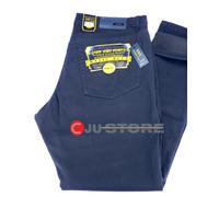 New Story pantalone felpato in Cotone elasticizzato foderato in pile per inverno