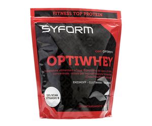New Syform Integratore OptiWhey proteine banana vaniglia, 500g