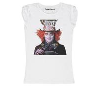 New T-Shirt Donna Fiammata Cappellaio Matto Idea Regalo
