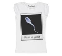 New T-Shirt Donna Fiammata My First Photo Idea Regalo