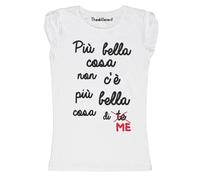 New T-Shirt Donna Fiammata Più Bella Cosa Di Me Idea Regalo