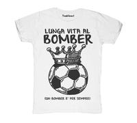 New T-Shirt Fiammata Uomo Lunga Vita Al Bomber Idea Regalo