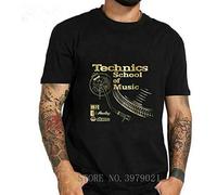 New Technics School of Music T Shirt T Shirt T-Shirt Black M