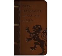 New Testament and Psalms for Men (Rilegato in ecopelle)