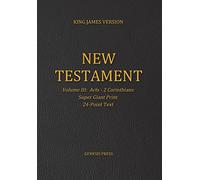 New Testament, Super Giant Print, Volume III