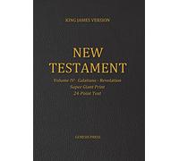 New Testament, Super Giant Print, Volume IV