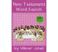 New Testament Word Search Puzzle Book: Word Searches with Easy to Read Print about New Testament, Bible, Religion, and more | 6x9 inches, 110pages | ... Gift for Vacations, Holidays and Free Times