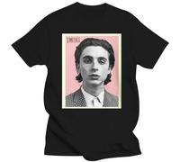 New Timothee Chalamet Mens T-Shirt Black M