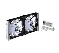 【NEW】Titan, TTC-SC20, doppia ventola di raffreddamento, con timer e regolatore di velocità, 12 V CC, impermeabilità IP55 (90mm)