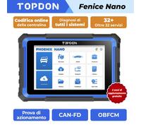 NEW TOPDON Phoenix Nano OBD2 dispositivo diagnostico ECU coding 32Reset AUTO VIN