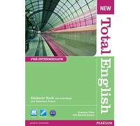 New Total English Pre-Intermediate Students' Book with Active Book Pack [Lingua inglese]