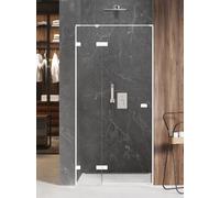 New Trendy Avexa White porta doccia 110 cm a battente bianco opaca/vetro trasparente EXK-2693